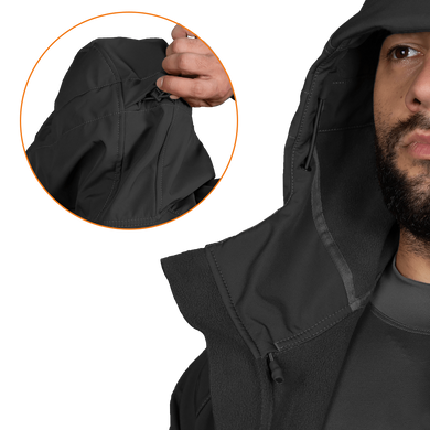 Куртка Stalker SoftShell Чорна (7226), M
