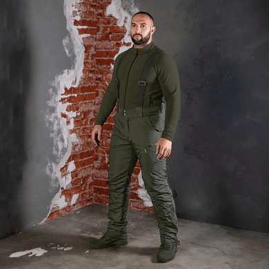 Зимові штани Patrol Темна Олива (8328)