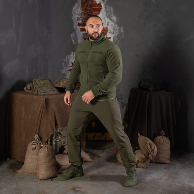 Флісова кофта Army 2.0 НГУ Олива (7408)
