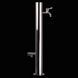 Колонка садова кругла 76 мм. Light 2 крани