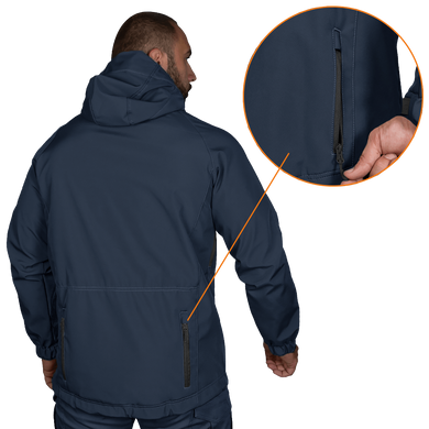 Куртка Stalker SoftShell Темно-синя (7005), M