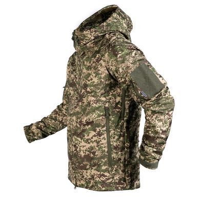 Куртка Stalker SoftShell Хижак піксель (7495)