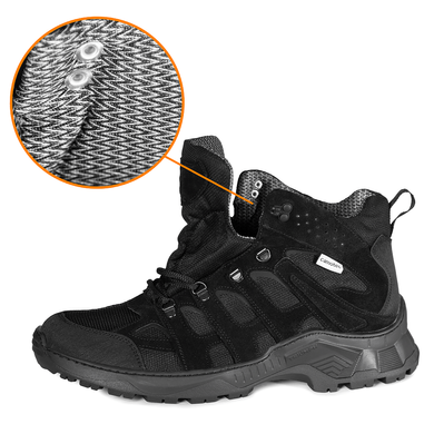 Черевики Scout MID Чорні (9380)