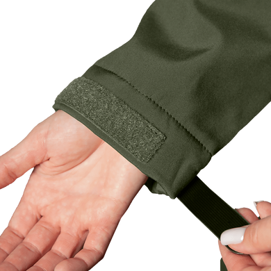 Жіноча куртка Stalker SoftShell Олива (7441)