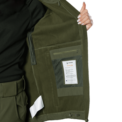 Жіноча куртка Stalker SoftShell Олива (7441)
