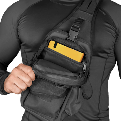 Сумка Gunner Sling 2.0 Чорна (7112)