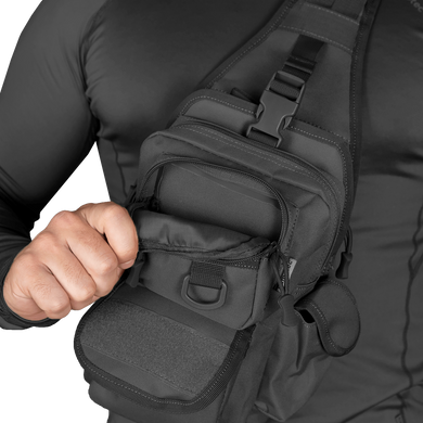 Сумка Gunner Sling 2.0 Чорна (7112)