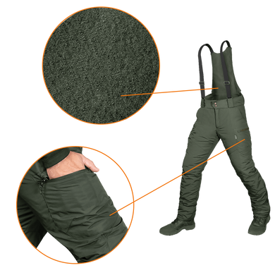 Зимові штани Patrol Nylon Taslan Олива (7355)