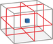 Рівень лазерний 3D-Mark 1H/2V/360-50, червоний з адаптером 149-A360 (144-3R-360-А)